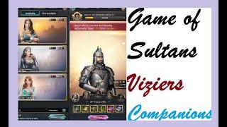 Game of Sultans. Basic info. Viziers and Companions