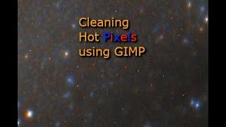 Hot Pixels Gone... using GIMP