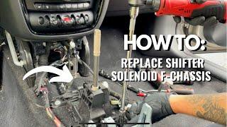 HOW TO: Replace Shifter Solenoid/Assembly on 2014-2019 Mini Cooper F-Chassis