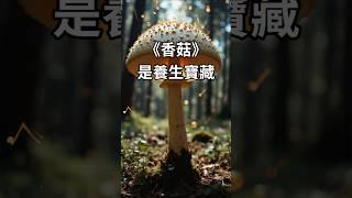  營養與飲食知識《香菇是養生寶藏》#健康飲食 #香菇好處 #免疫力提升 #骨骼健康 #養生食材 #心血管保健