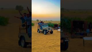 Desert Safari Jaisalmer #jaisalmer #desertsafari #kasamdesertsafaricamp #samsanddunes