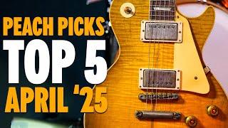 The Top 5 Guitars Of April '25