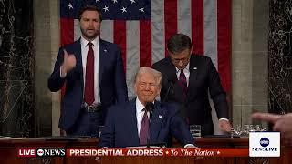 Speaker Johnson orders sergeant at arms to remove Rep. Green during Pres. Trump's speech