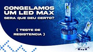 RAYX BRASIL - LED MAX ALTA POTÊNCIA TESTE DE RESISTÊNCIA