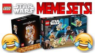 The FUNNIEST LEGO Star Wars MEME Sets!