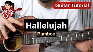 Bamboo HALLELUJAH guitar tutorial ni Pareng Don