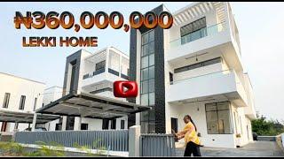 Inside A Luxury 5 Bedroom House In Ikota Lekki Now ₦360M!