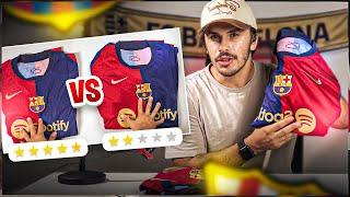 SPIELERTRIKOT vs FANTRIKOT! Das sind die UNTERSCHIEDE! FC Barcelona 24/25  