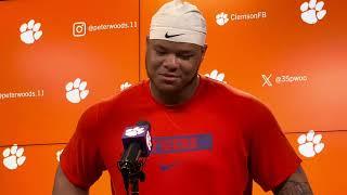 Clemson’s DT Peter Woods talks Tom Allen and more