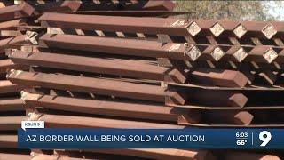 Arizona border wall being sold at auction