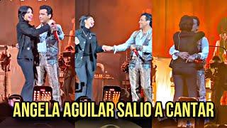 ANGELA AGUILAR SALIO A CANTAR CON SU ESPOSO CRISTIAN NODAL EL PUBLICO LO PIDIO CONCIERTO RECIÉNTE