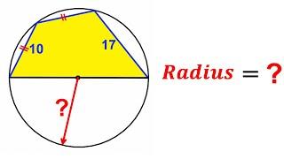 Can you find the Radius? | (Circle) | #math #maths | #geometry