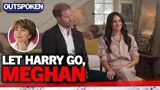 Meghan Markle must let go of Prince Harry, demands Angela Levin as Sussex marriage drama grows