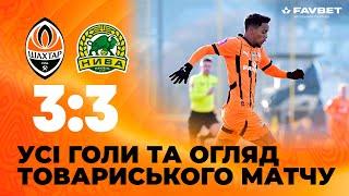 Shakhtar 3-3 Nyva. Goals and highlights of the friendly match (19/11/2024)