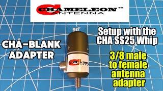 Chameleon Antenna NEW Blank Adapter