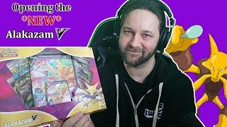 Opening Pokémon Alakazam V Box - NEW Vivid Voltage Collection Box