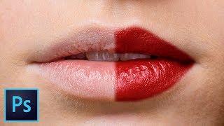 Create Highly Realistic Lipstick in Photoshop