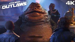 STAR WARS OUTLAWS All Jabba the Hutt Scenes 4K Ultra HD