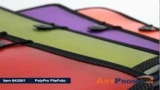 Promo Product Review: PolyPro FileFolio | AnyPromo 643301