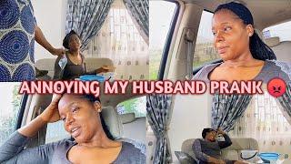 Annoying My Husband While He's Busy To See His Reaction | My Husband Got Very Angry