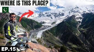 The Hidden Paradise in Nagar Valley in front of Rakaposhi  EP.15 | North Pakistan Motorcycle Tour