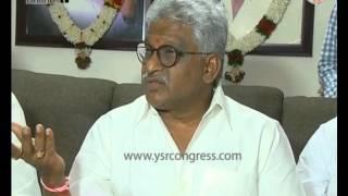 Ongole :YSRCP MP YV Subbareddy speaks on party strategy in Parliament Budget sessions - 8th Feb 2016