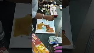 the hard work behind a beautiful canvas #mindmate