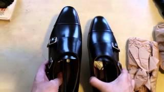 Meermin Mallorca Black Double Monk Strap REVIEW and TRY ON Goodyear Welted French Calf Leather