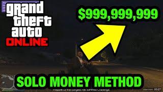 *SOLO* UNLIMITED MONEY METHOD IN GTA 5 ONLINE MAKE MILLIONS FAST & EASY