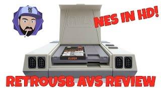 retroUSB AVS Review - NES in HD! | RGT 85