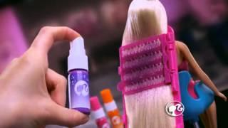 Barbie Hairtastic Color and Design Salon / Studio fryzjerskie - Mattel - www.MegaDyskont.pl - sklep