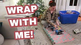 WRAP CHRISTMAS PRESENTS WITH ME! 2 DAYS UNTIL CHRISTMAS!