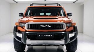 2025 Toyota FJ cruiser finally unveiled first look