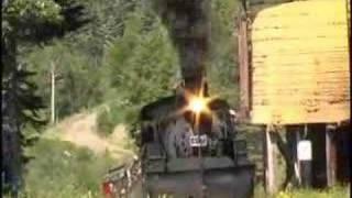 Chama to Cumbres Pass narrow gauge steam trackside action