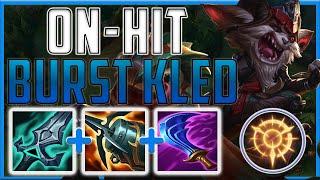 On-hit Kled has GREAT burst damage with this duelist build!! - On-hit Kled | Season 14 LoL