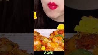 ASMR # 696 : eating pizza spicyfoods delicious mukbang asmr lunch #eating #eatingsounds #eating