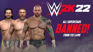 ALL REMOVED Superstars from WWE 2K22 Roster!