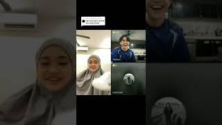 Linda menyakat akiddos dan mira masa live #clips #tiktok #live #akiddos #mira #couple #love