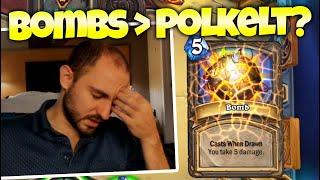 Is Lorekeeper Polkelt Terrible Against Bombs? | Zalae Hearthstone | Scholomance Academy