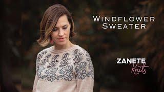 Pattern deep-dive: Windflower Sweater by Zanete Knits