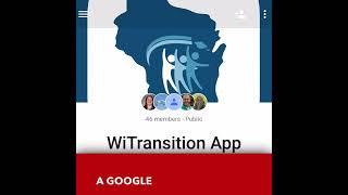 Wisconsin Transition App