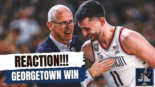 UConn bounces back | Alex Karaban returns to form | Georgetown win | TOP DOGS