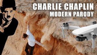 Dji Mavic cinematic Modern Charlie Chaplin Parody