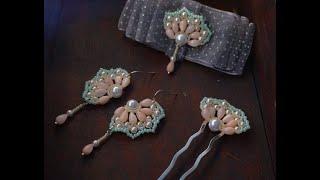 源手作 串珠教程【鮫人泪】(二)DIY beaded jewelry. Necklace beads jewelry making（2）