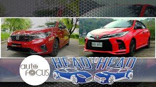 Honda City RS CVT Honda SENSING vs Toyota Vios GR-S | Head-to-Head