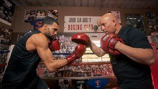 TITLE BLOOD RED LEATHER PUNCH MITTS | TITLE Boxing | Red Punch Mitts