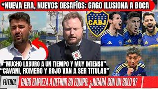 🟡¡NUEVA ERA en BOCA! GAGO ILUSIONA ROJO SORPRENDE en la PRETEMPORADA ROMERO TITULARMEDINA se..