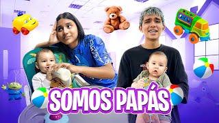 SOMOS PAPÁS DE MAXI POR 24 HORAS (NO SUPIMOS CAMBIAR PAÑALES) // FAMILIA RECOCHA