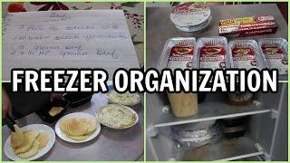 GETTING ORGANIZED - FREEZER INVENTORY - FREEZER COOKING - SAVING TIME AND MONEY