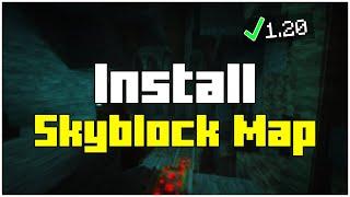 How To Install Skyblock Map in Minecraft 1.20.6 (2024)